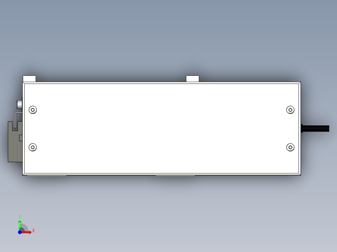 Toyo东佑达直线模组-ETH17-1050-BL-M40前视图