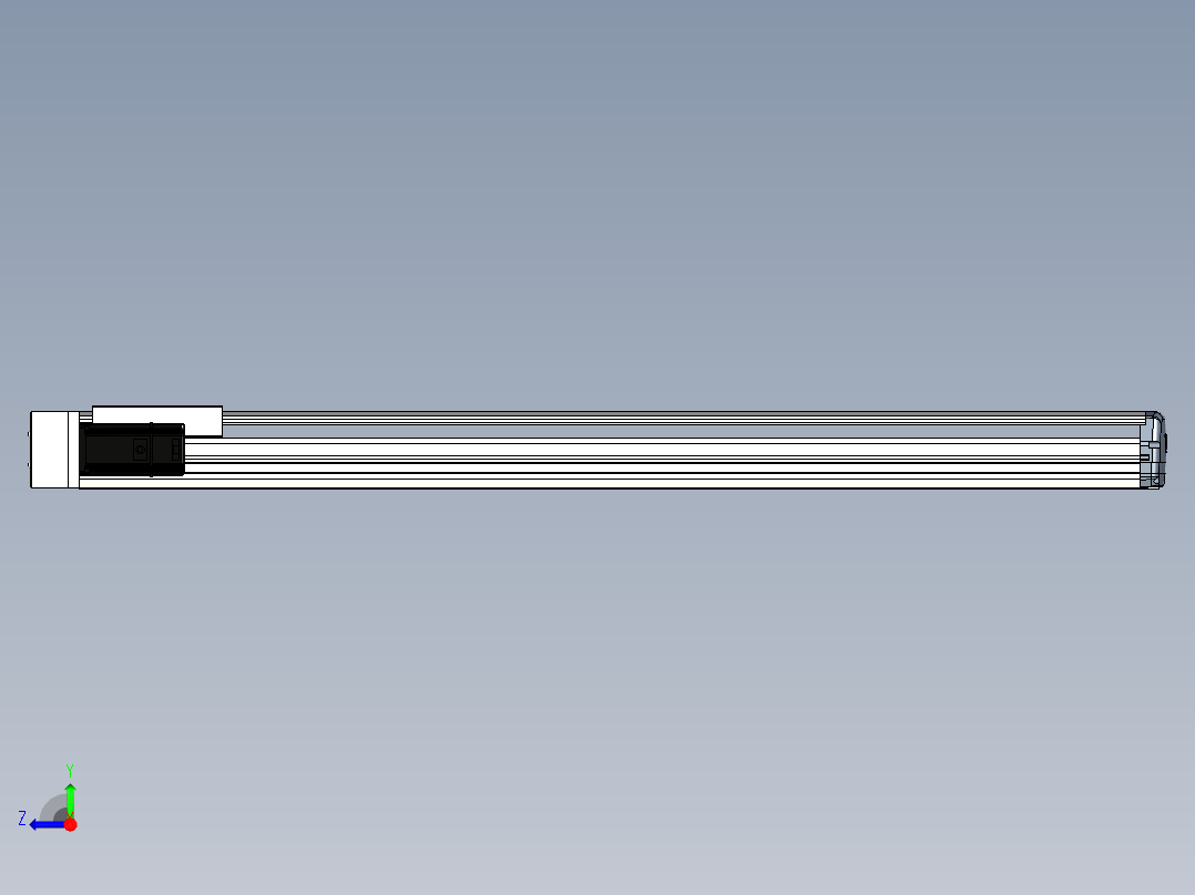 Toyo东佑达直线模组-ETH17-1050-BL-M40右视图