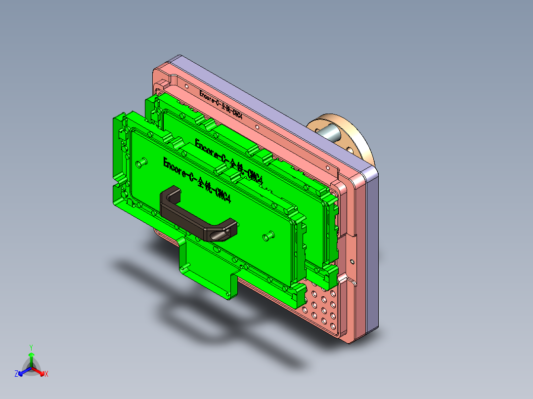 Encore-C-QX-CNC4-0608正等轴测图