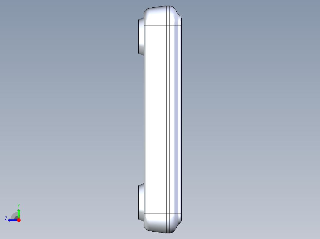 B2005086-RFID 13.56Mhz IC USB读卡器右视图