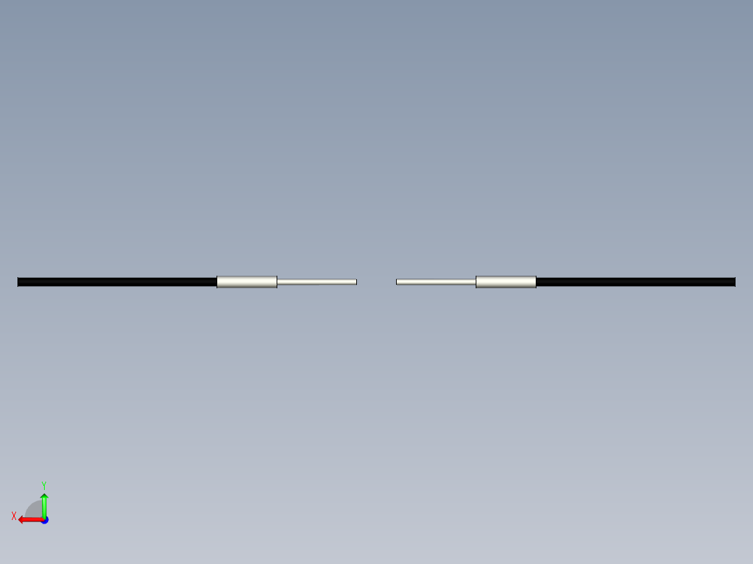 光纤元件对射型FT-D321Q-S后视图