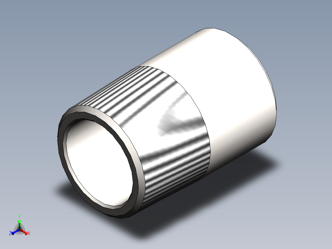 weld nipple正等轴测图