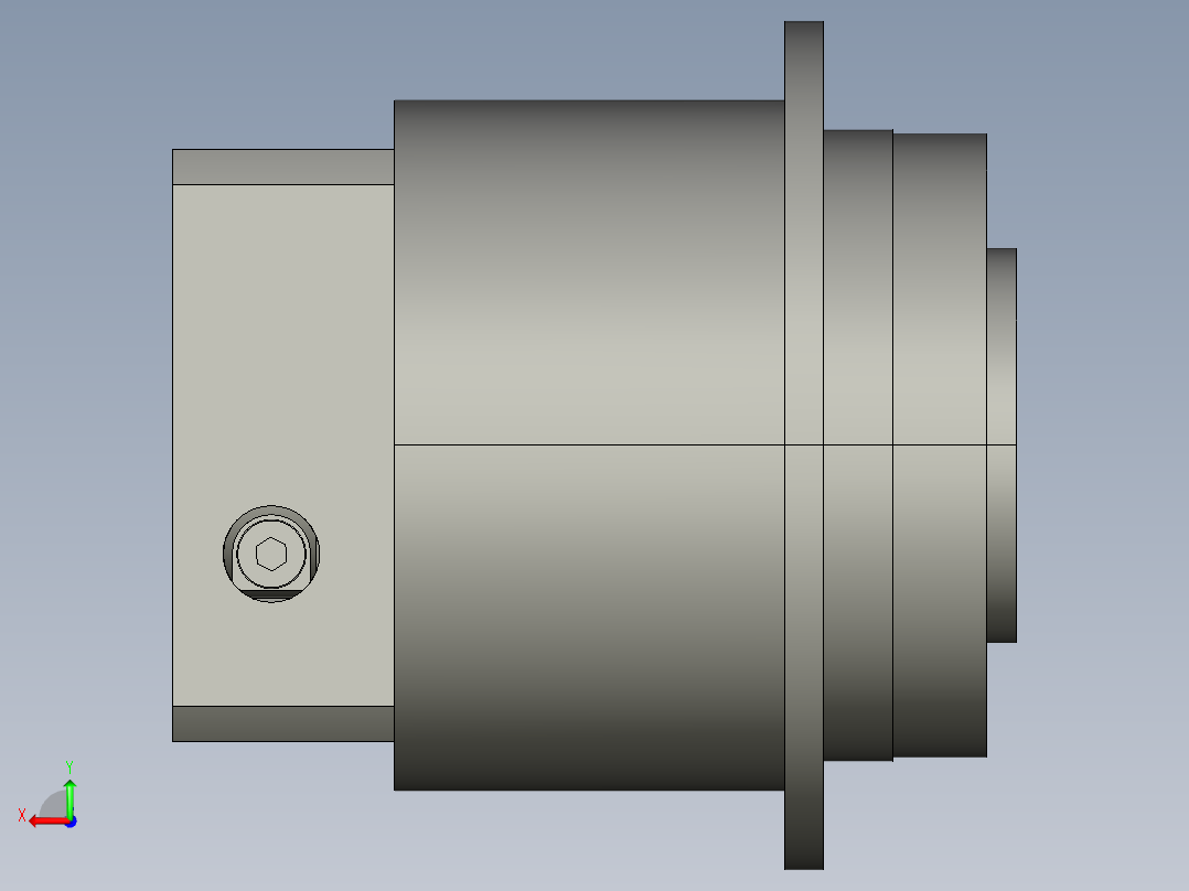 斜齿PHF060-L1 14-50-70-M4-5B.STEP后视图