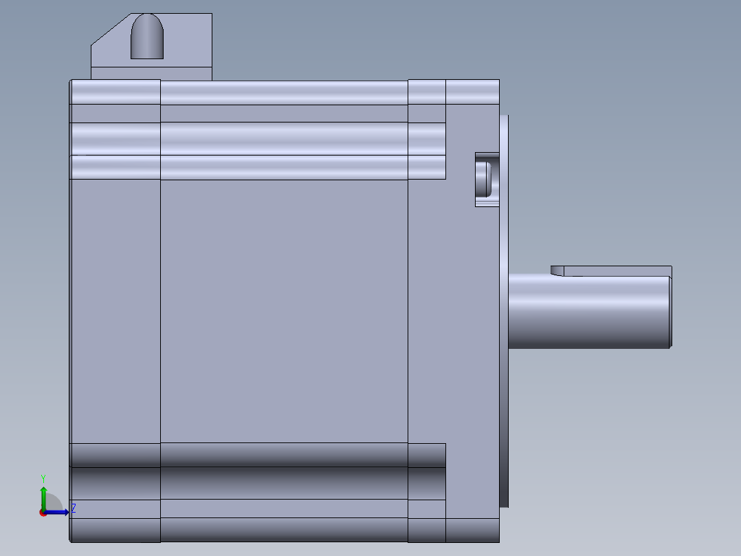 雷赛步进电机86CM45-0-I14左视图