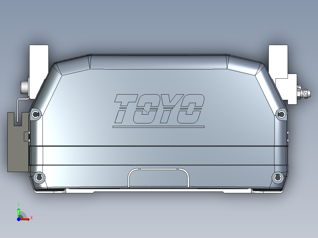 Toyo东佑达直线模组-ETH17-L25-1400-M-ST前视图