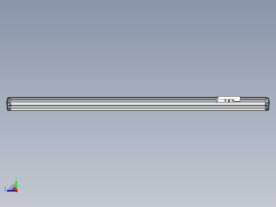 Toyo东佑达直线模组-ETH17-L25-1400-M-ST右视图