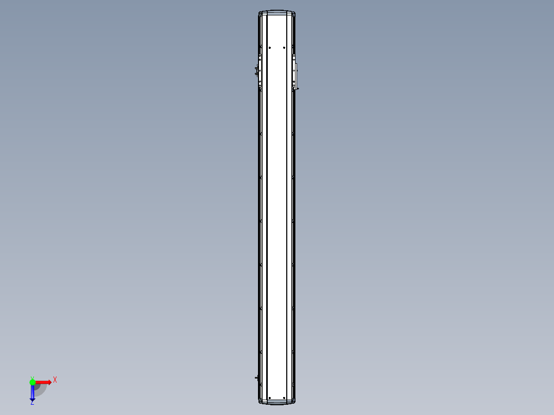 Toyo东佑达直线模组-ETH17-L25-1400-M-ST俯视图