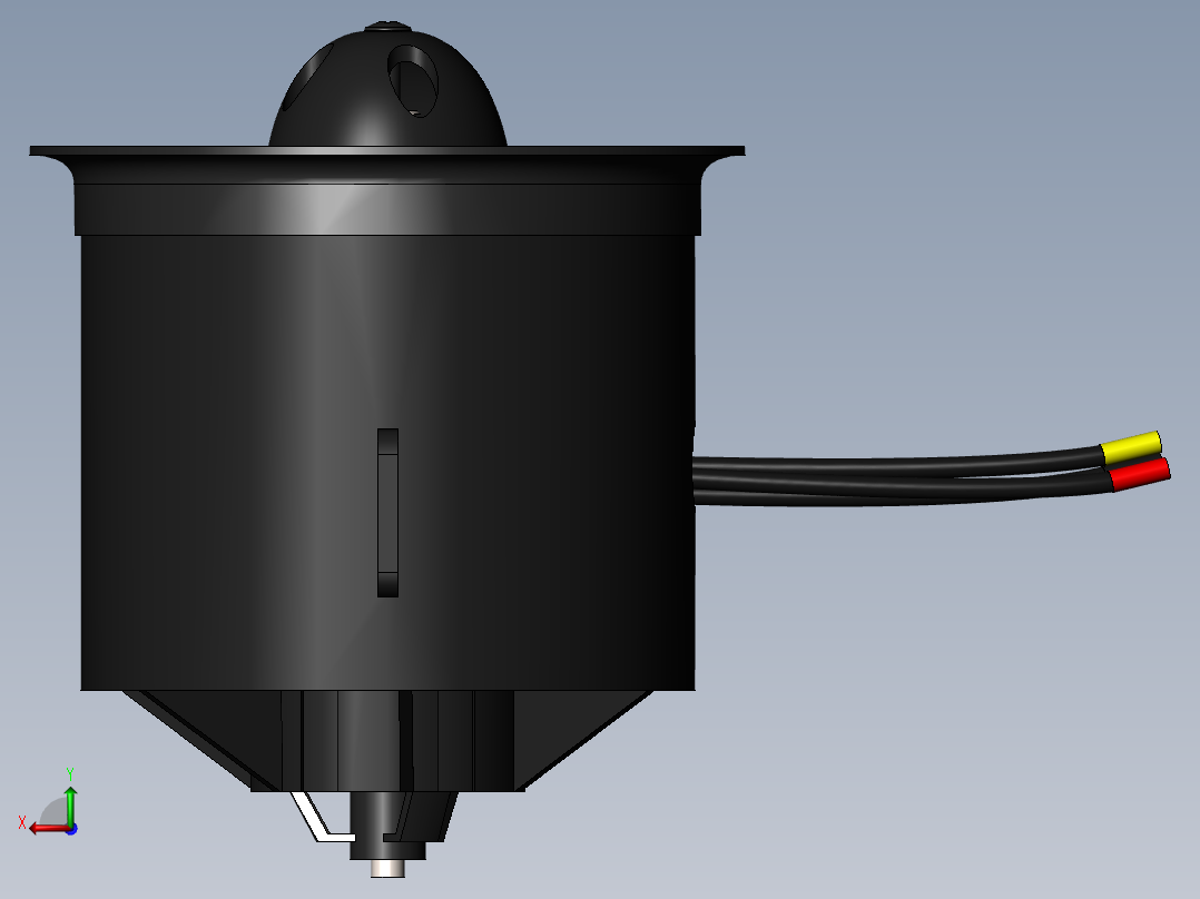 edf-70mm 12个风扇片后视图