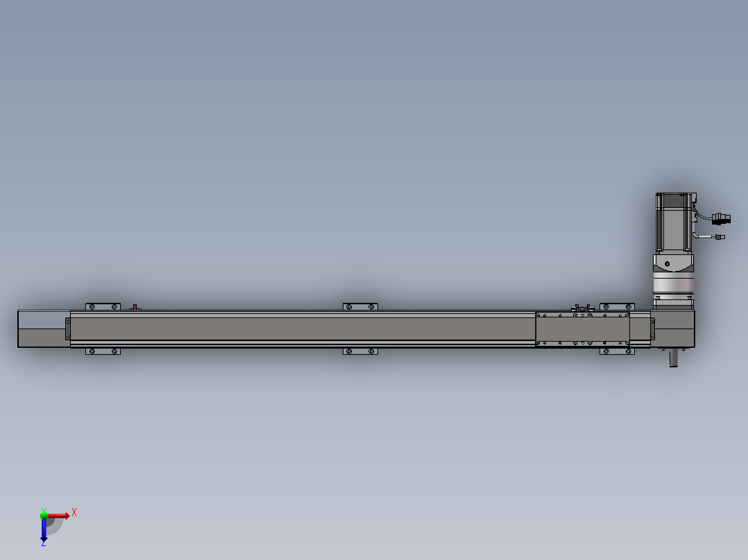 欧规同步带GTB85-CLT-750W俯视图