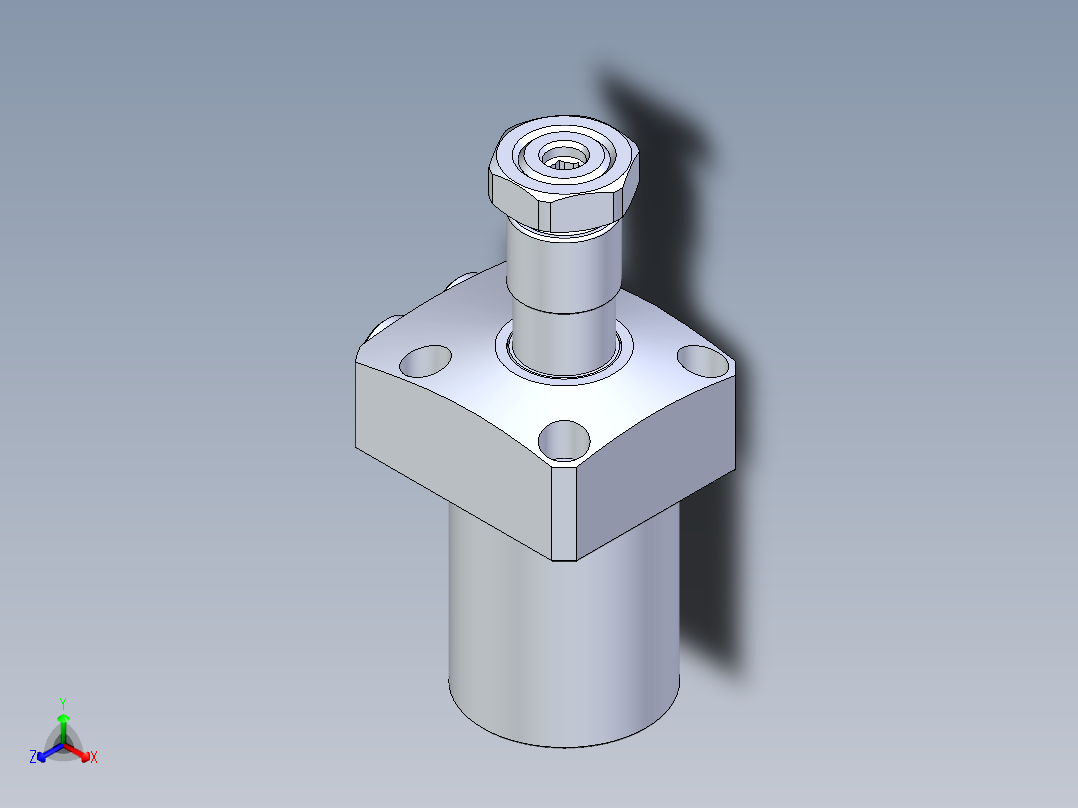KOSMEKLHA0400-CL-Y30多系列多零件图纸模型正等轴测图