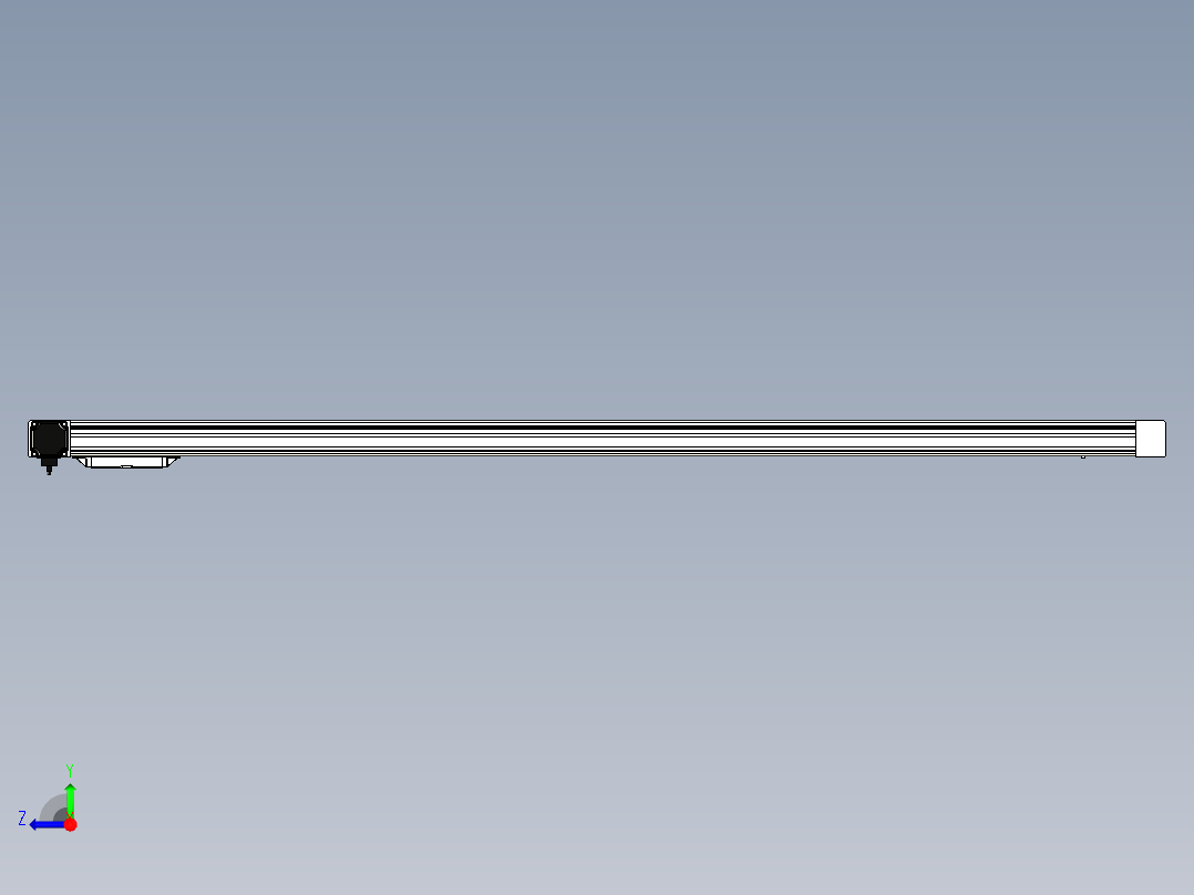 Toyo东佑达直线模组-M65M-X78-1600-R-M40-C4右视图