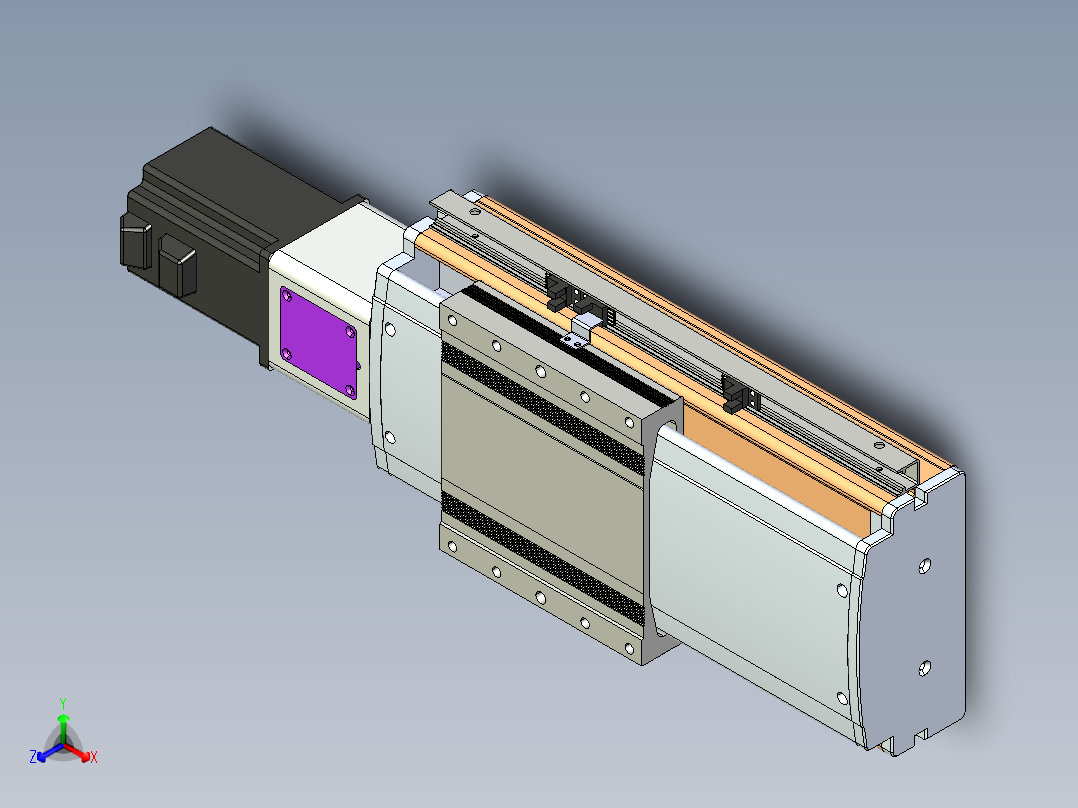 威洛博VF17-L20-C-S100-BC-P75-C4正等轴测图