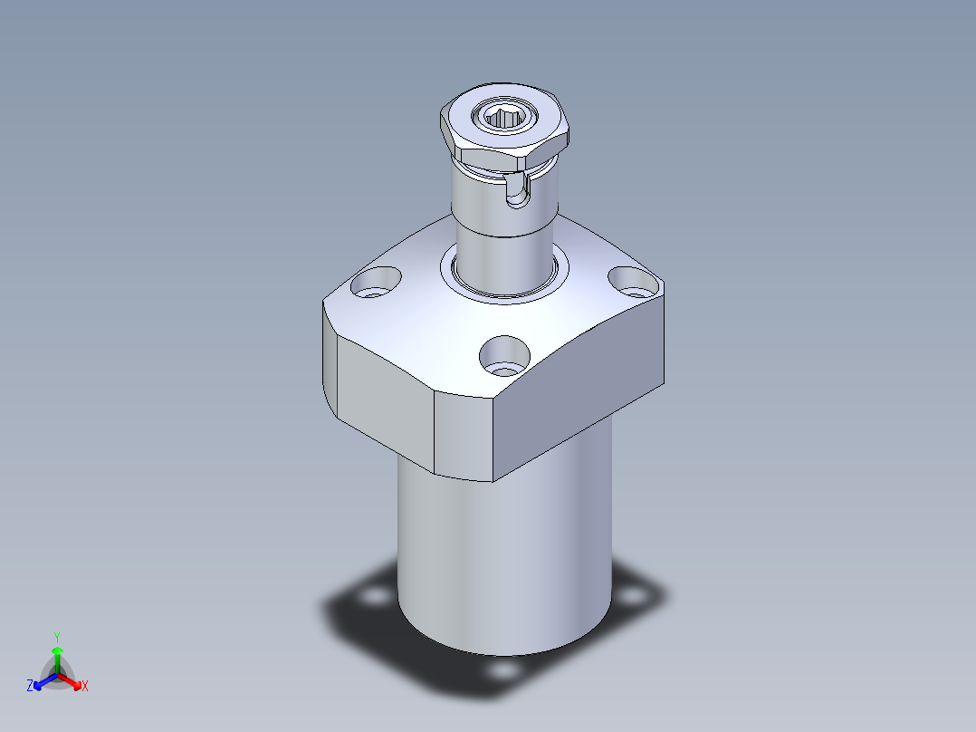 KOSMEKLT0400-GR-Y60多系列多零件图纸模型多系列多零件图纸模型主视图