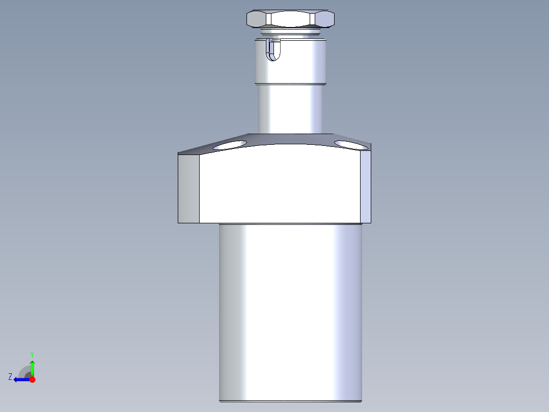 KOSMEKLT0400-GR-Y60多系列多零件图纸模型多系列多零件图纸模型右视图