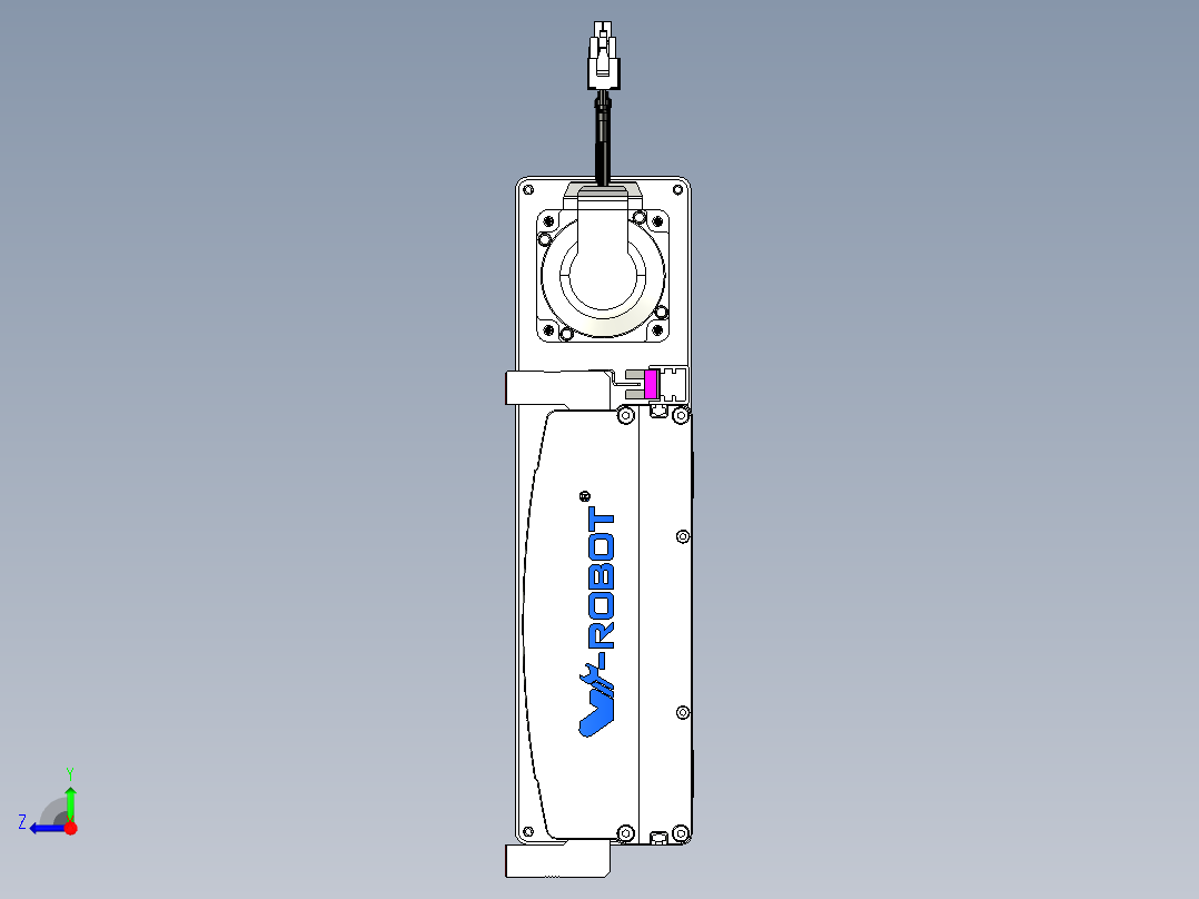威洛博QF系列模组QF20-Lxx-C-S420-BR-ZP40-C3右视图