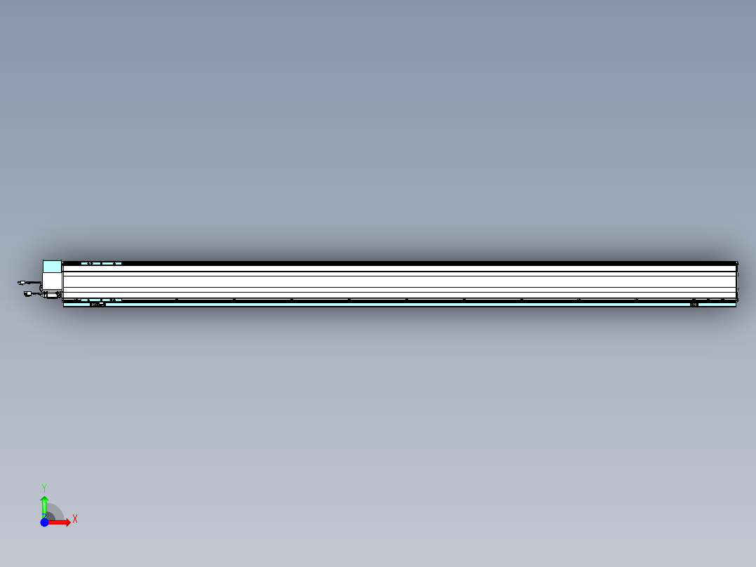 威洛博VBF同步带传动一般环境VBF14-L45-S2050-BRD-ZP40-C3前视图
