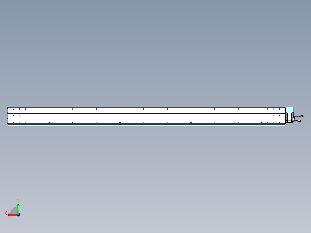 威洛博VBF同步带传动一般环境VBF14-L45-S2050-BRD-ZP40-C3后视图