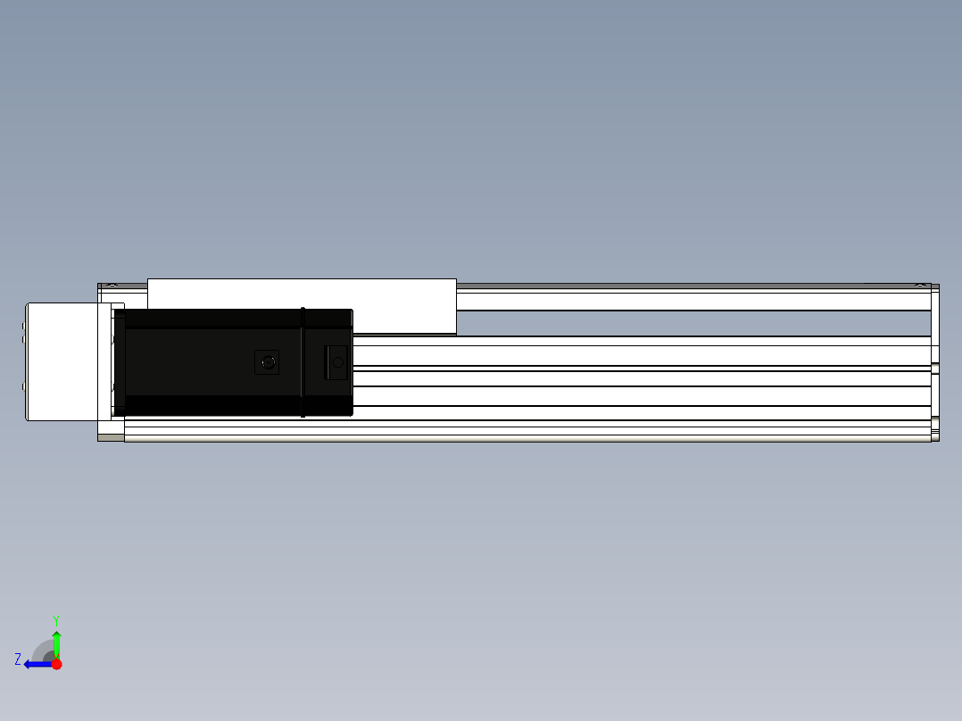 Toyo东佑达直线模组-ETH22-300-BL-750W+煞車右视图