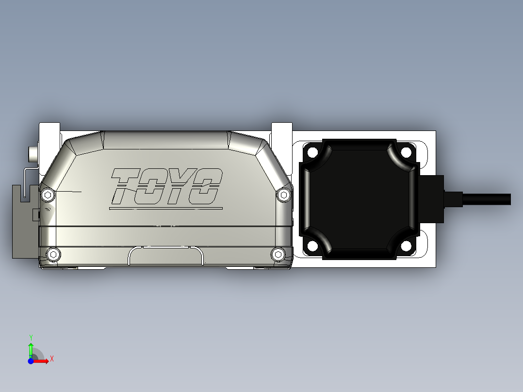Toyo东佑达直线模组-ETH13-300-BR-400W前视图