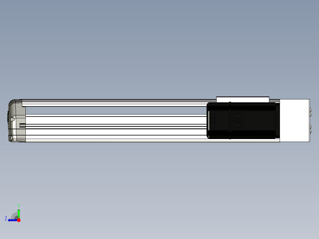 Toyo东佑达直线模组-ETH13-300-BR-400W右视图