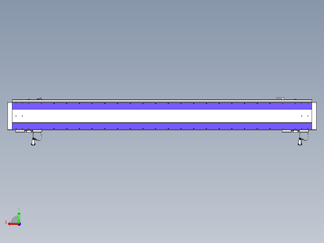 威洛博VL系列直线电机模组-2VL22H3-S1850后视图