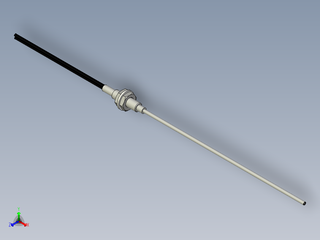 光纤元件漫反射型FR-RD410-L正等轴测图