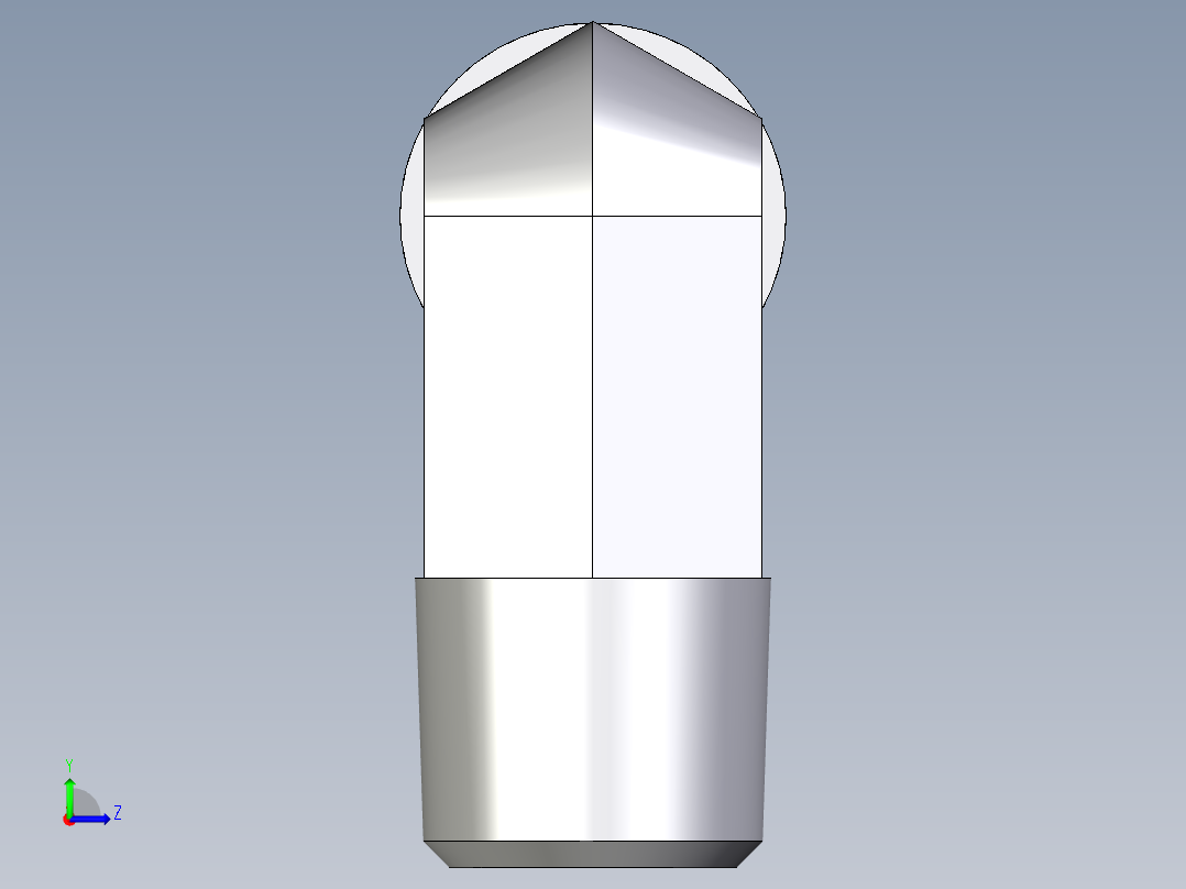 卡套式工业通用硬管接头EO_Male_stud_elbow_WE10LM71X左视图