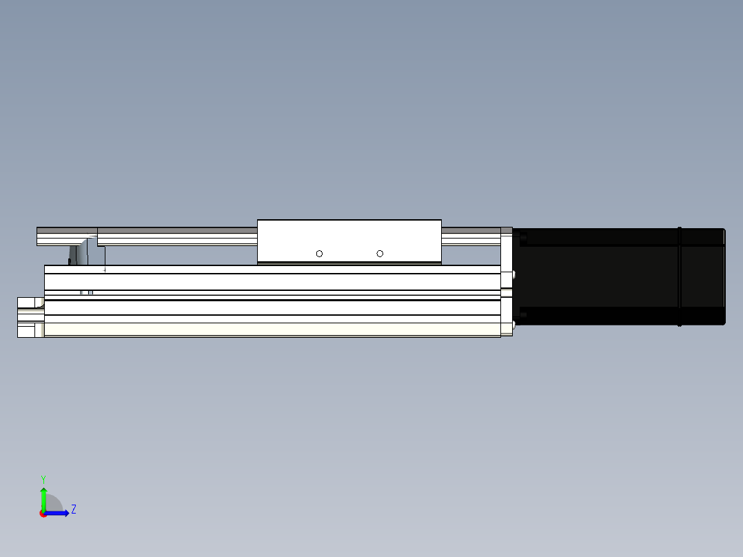 Toyo东佑达直线模组-ETH17-150-BC-M75B左视图