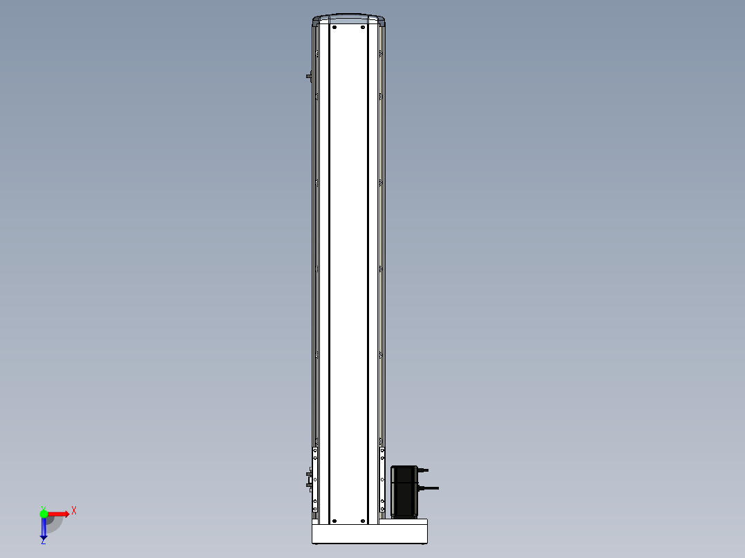 Toyo东佑达直线模组-ETH17-950-BL-M40俯视图