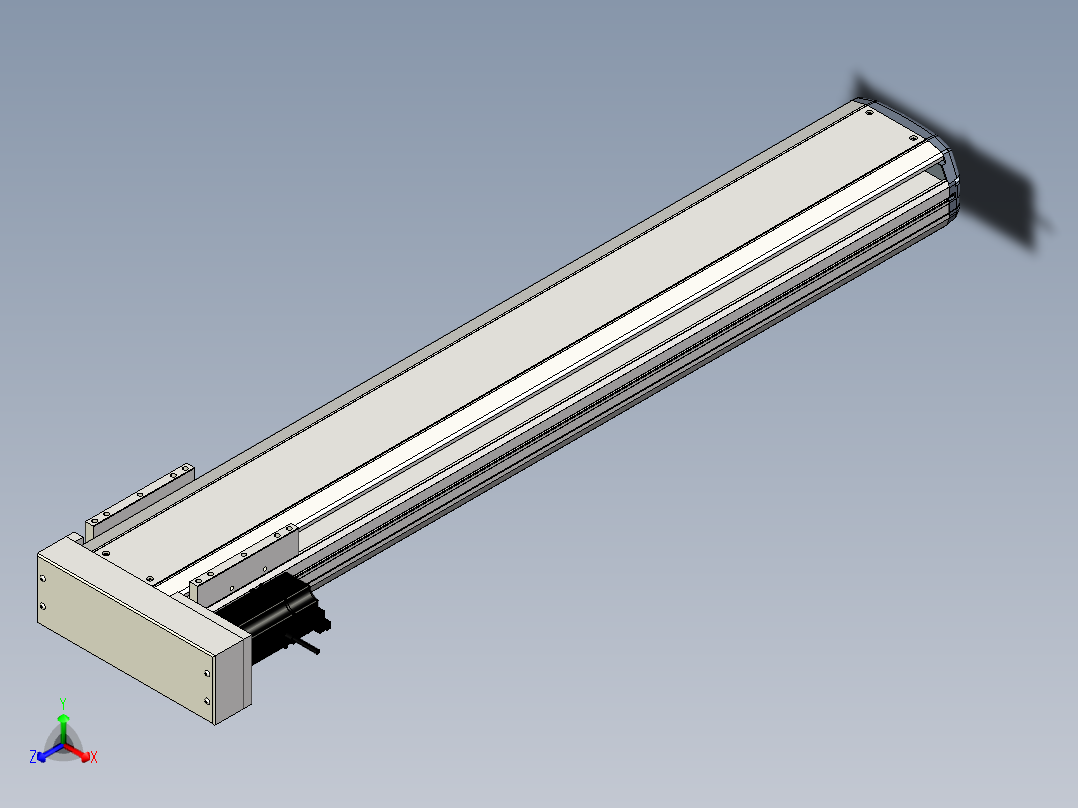 Toyo东佑达直线模组-ETH17-950-BL-M40正等轴测图