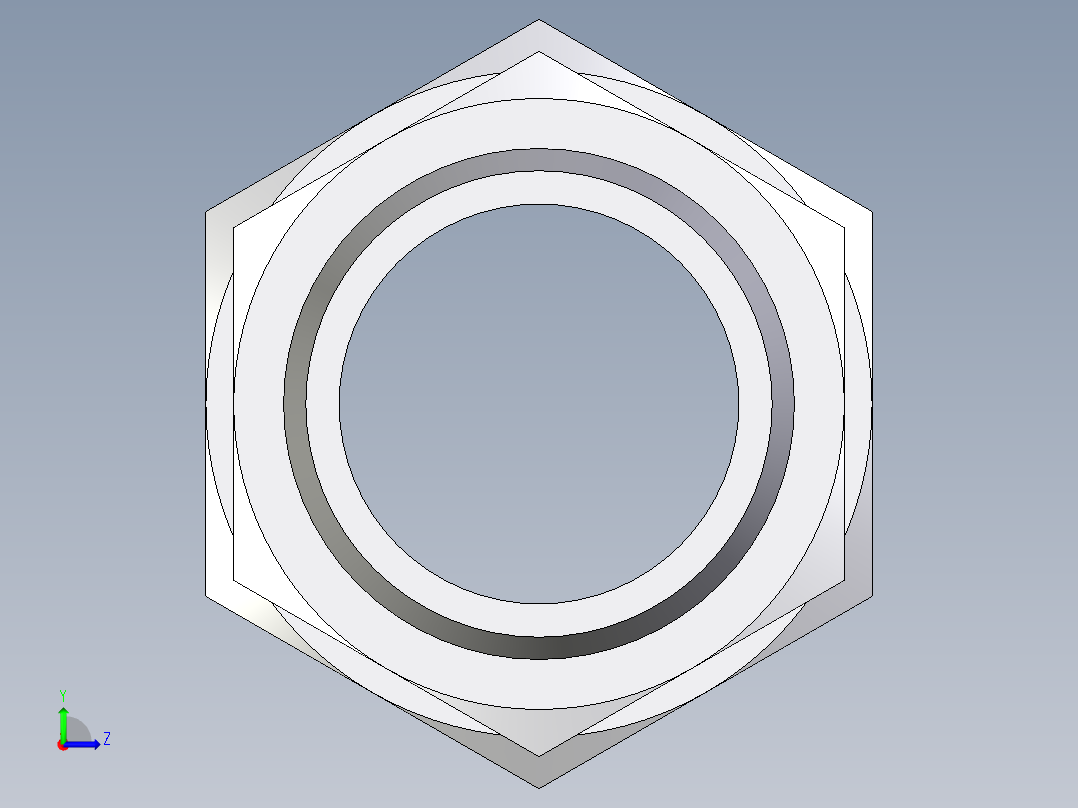 卡套式工业通用硬管接头EO_Weld_connector_AS42L71左视图