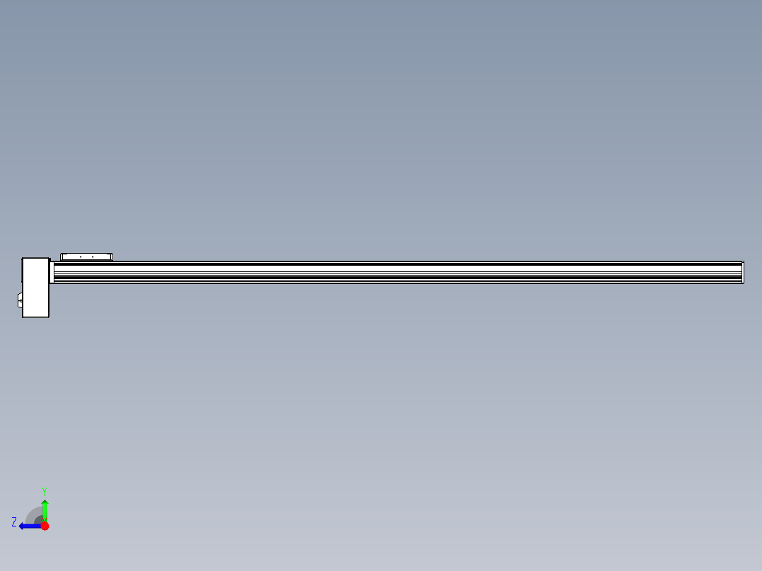 同步带全封闭直线模组TPA-HCB-105D-90-L1500-RP-C-P20-N3右视图