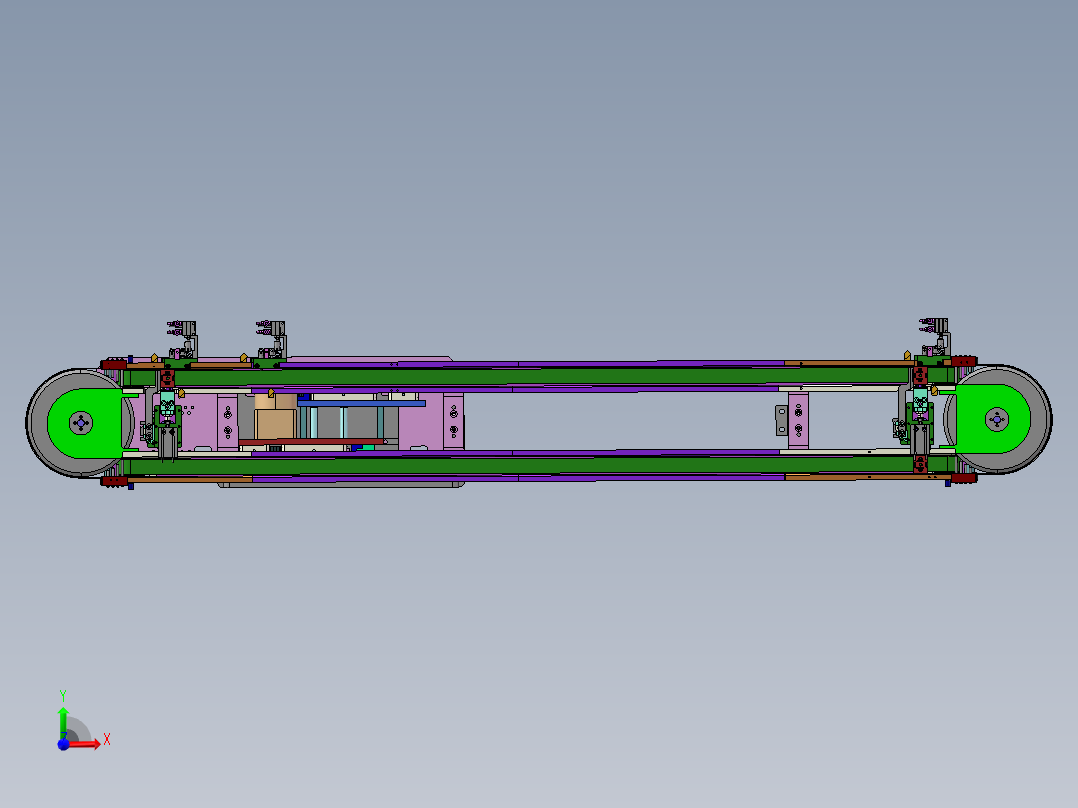 B54-经典的流水线设备前视图