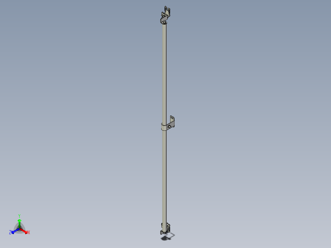 基恩士SL-JB103_back-mount_kc图纸模型主视图