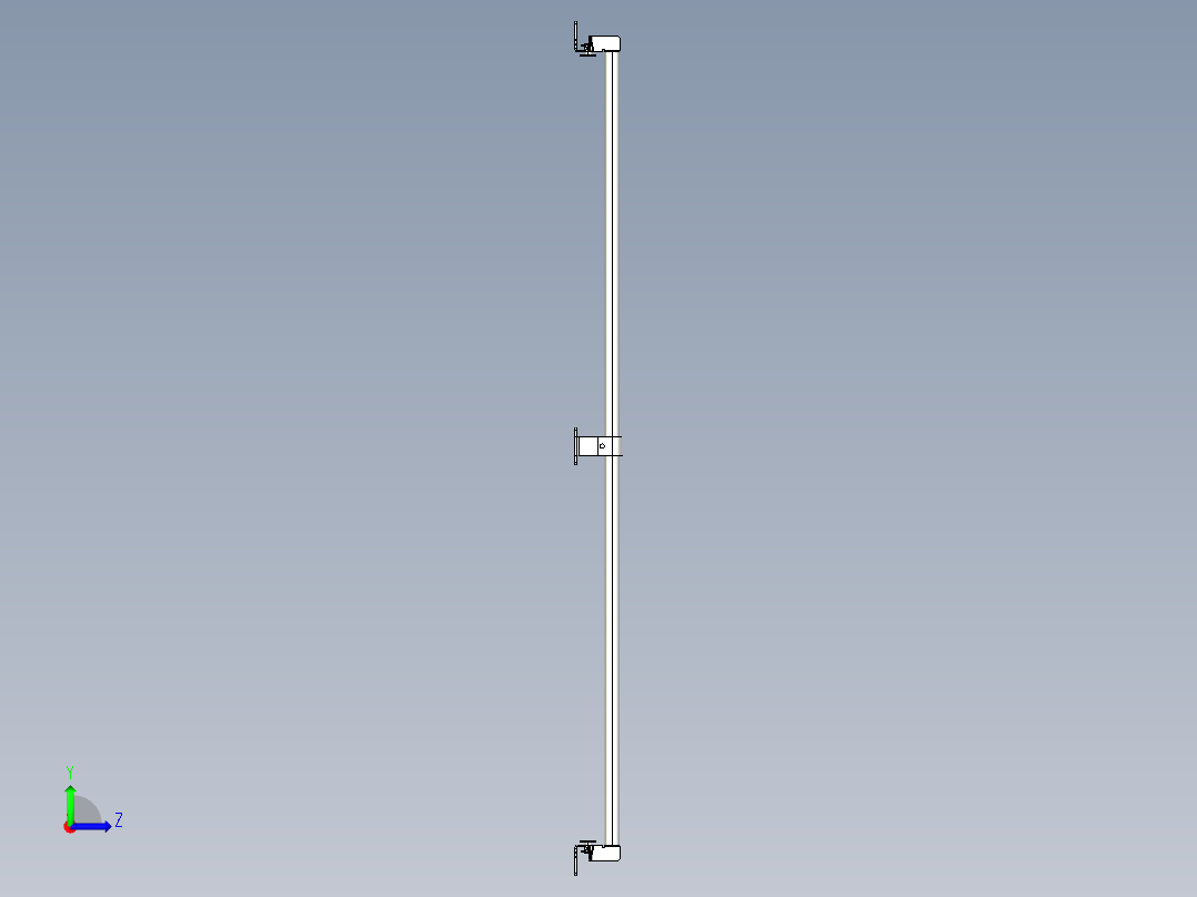 基恩士SL-JB103_back-mount_kc图纸模型左视图