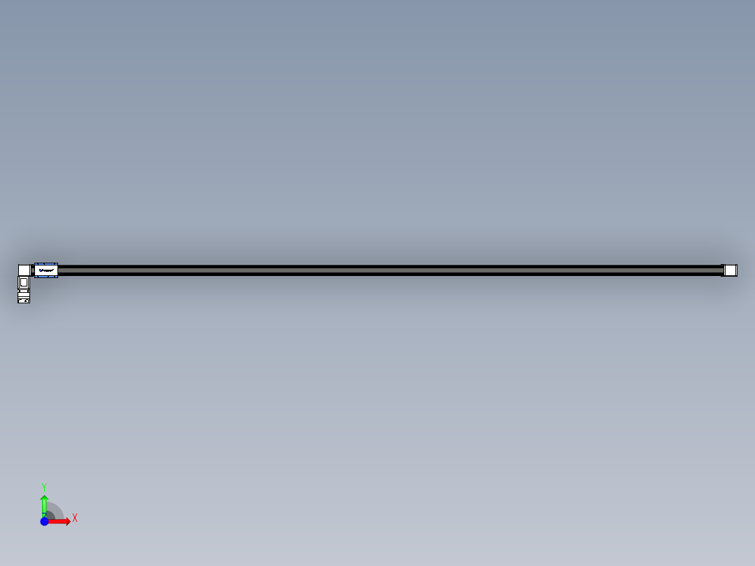 威洛博LB.GB同步带传动--欧规系列GB8-L192-S5200-BL-P75-K前视图