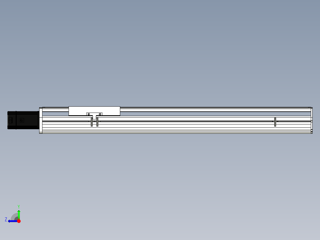 Toyo东佑达直线模组-ETH22-800-BC-750W右视图