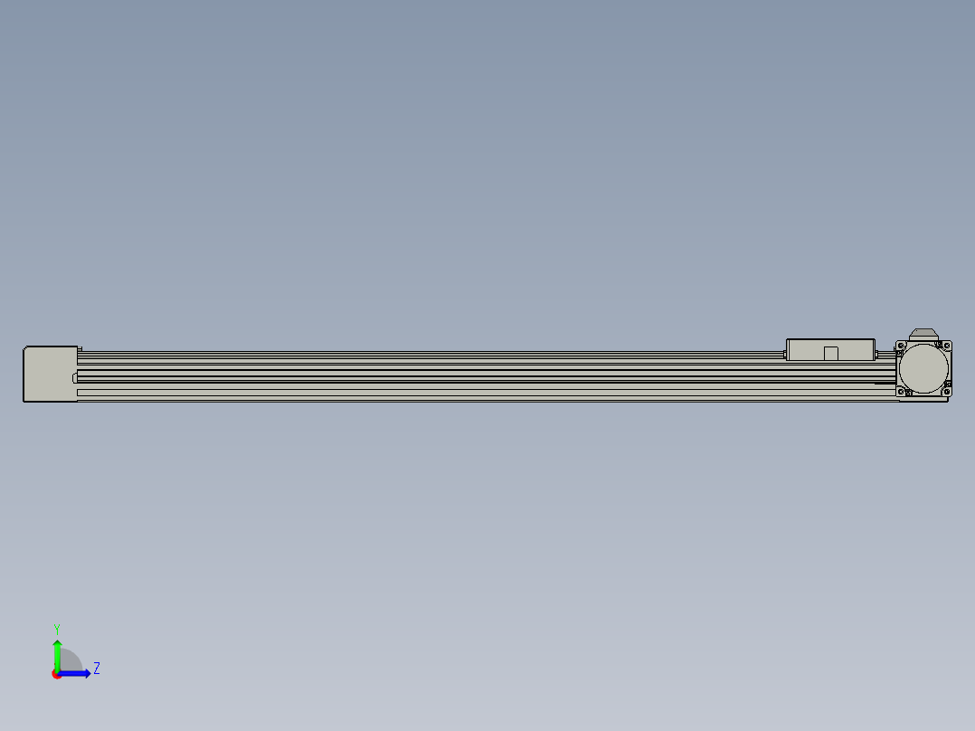 威洛博直线电机模组EB4-L80-S700-R-57-MS3左视图