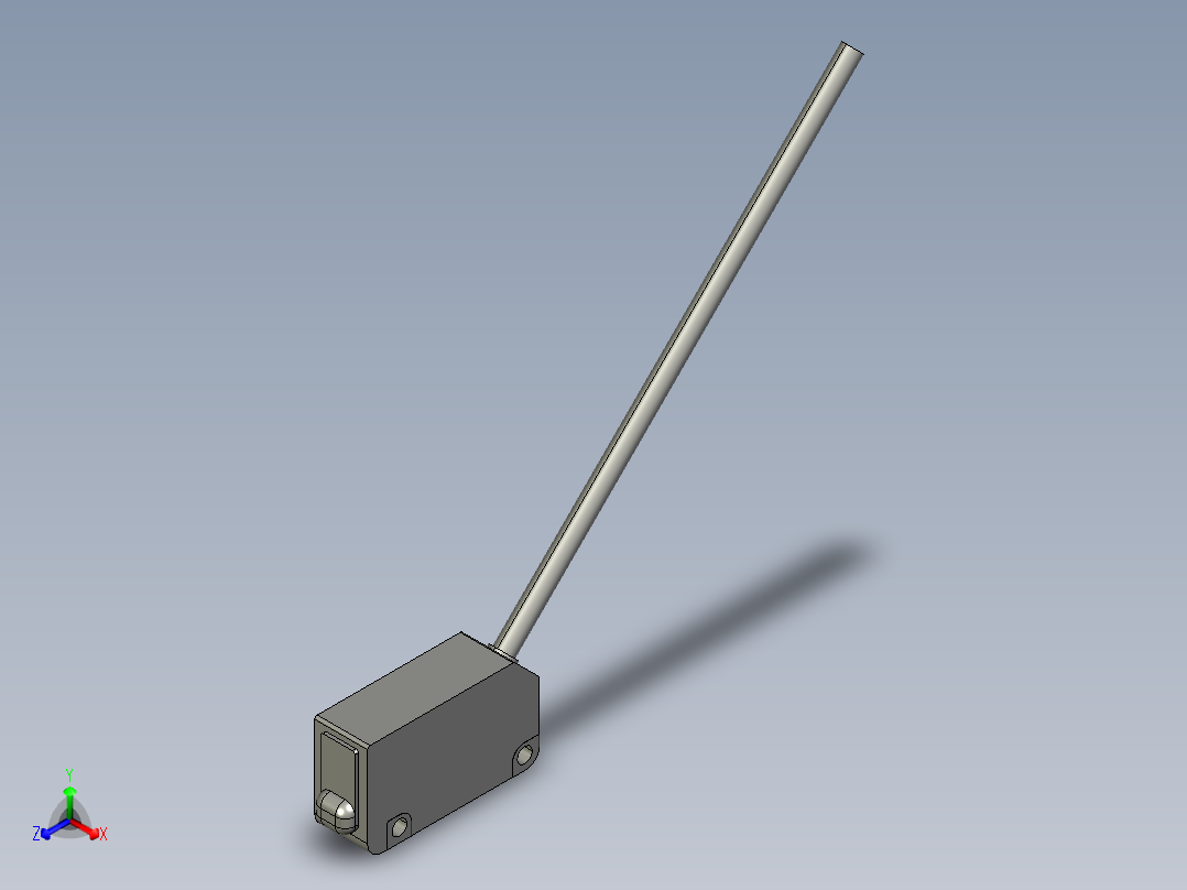 基恩士PZ-M11_31_kc图纸模型主视图