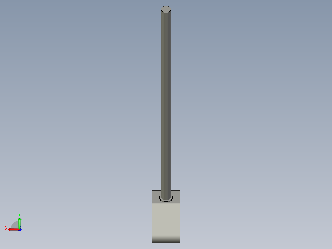 基恩士PZ-M11_31_kc图纸模型后视图