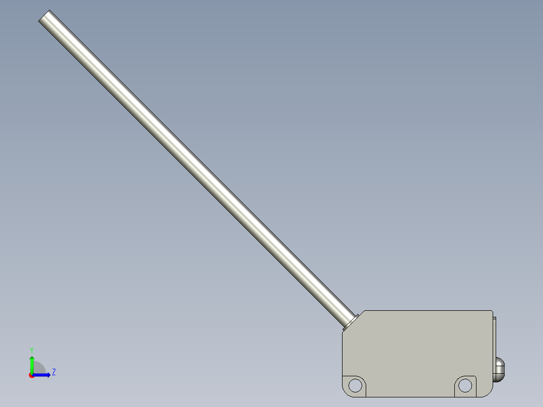 基恩士PZ-M11_31_kc图纸模型左视图