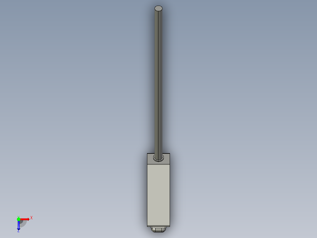 基恩士PZ-M11_31_kc图纸模型俯视图
