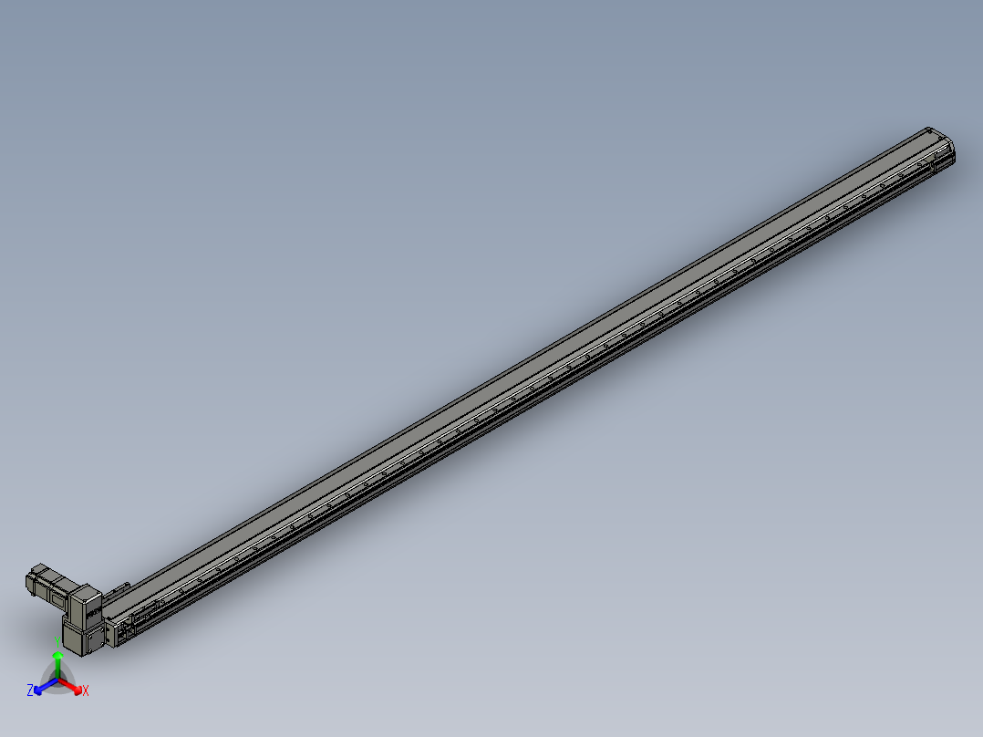 模组FTB10-RU-2500正等轴测图