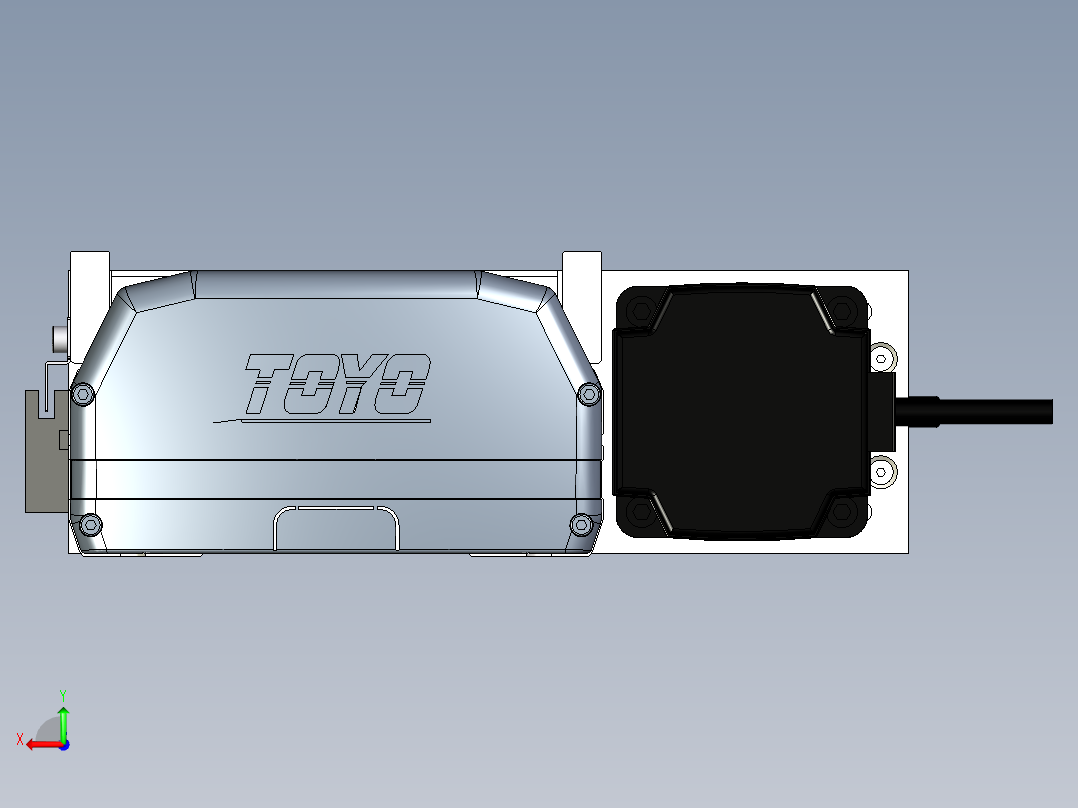 Toyo东佑达直线模组-ETH17-150-BR-M75B后视图