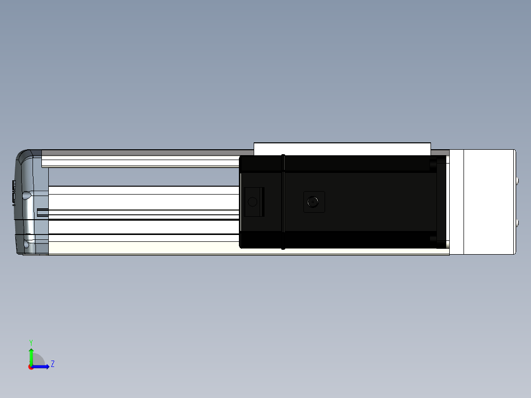 Toyo东佑达直线模组-ETH17-150-BR-M75B左视图
