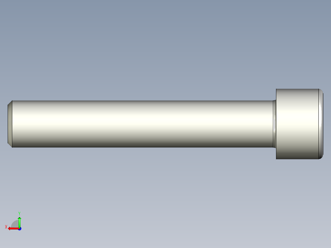 螺钉-DIN_912-M14x80.stp后视图