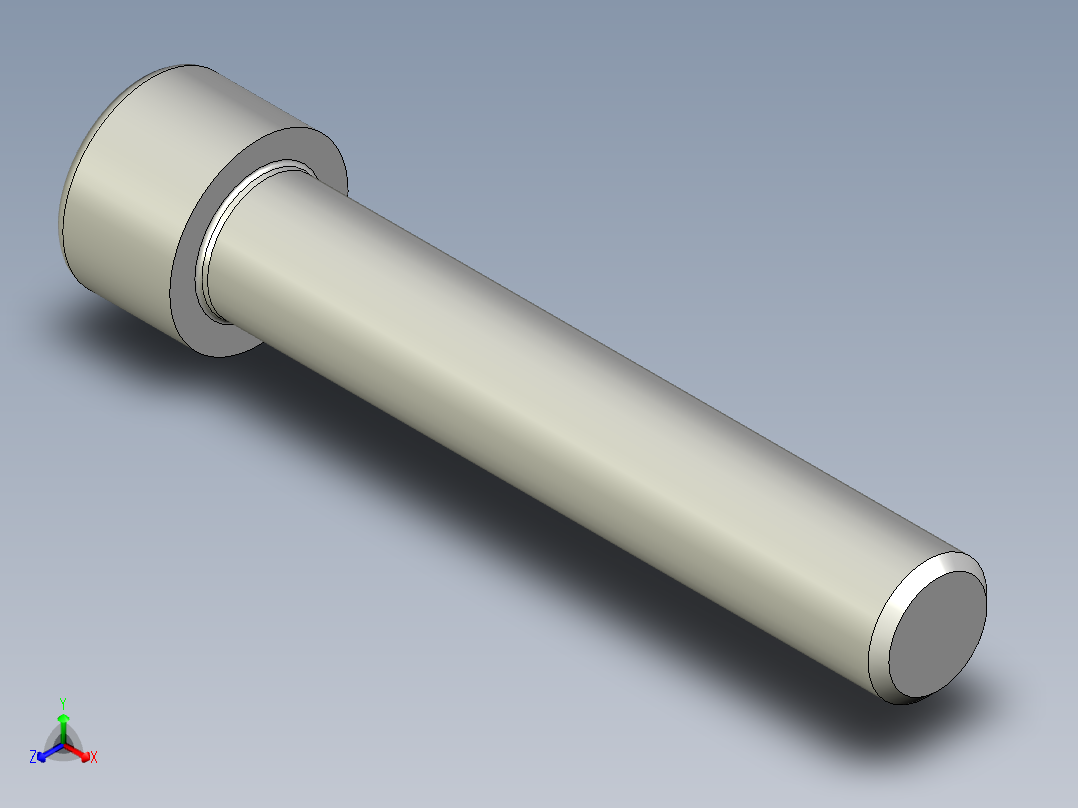 螺钉-DIN_912-M14x80.stp正等轴测图