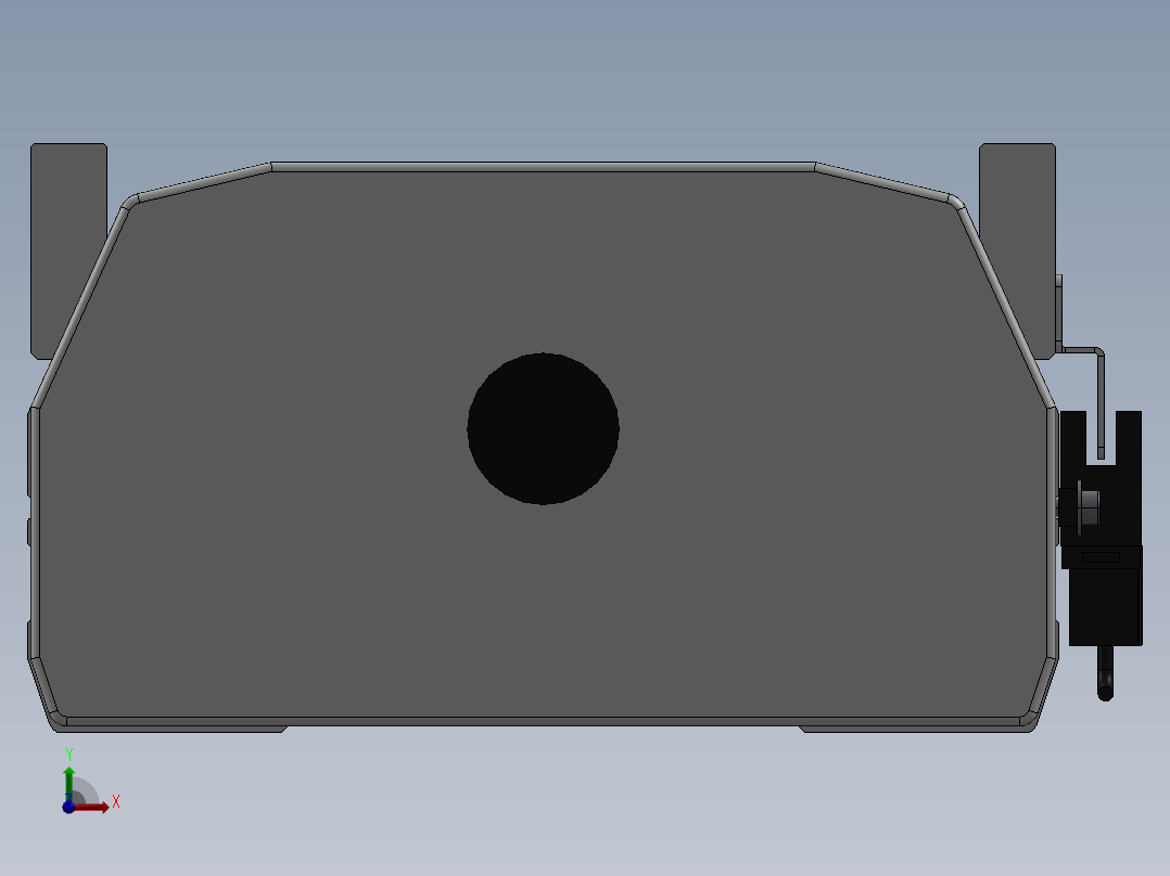 精密模组MY170-T10-1050L-M-P40B-C4-C前视图