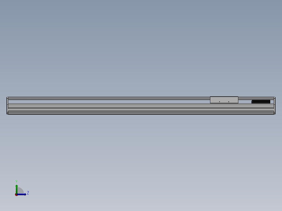 精密模组MY170-T10-1050L-M-P40B-C4-C左视图