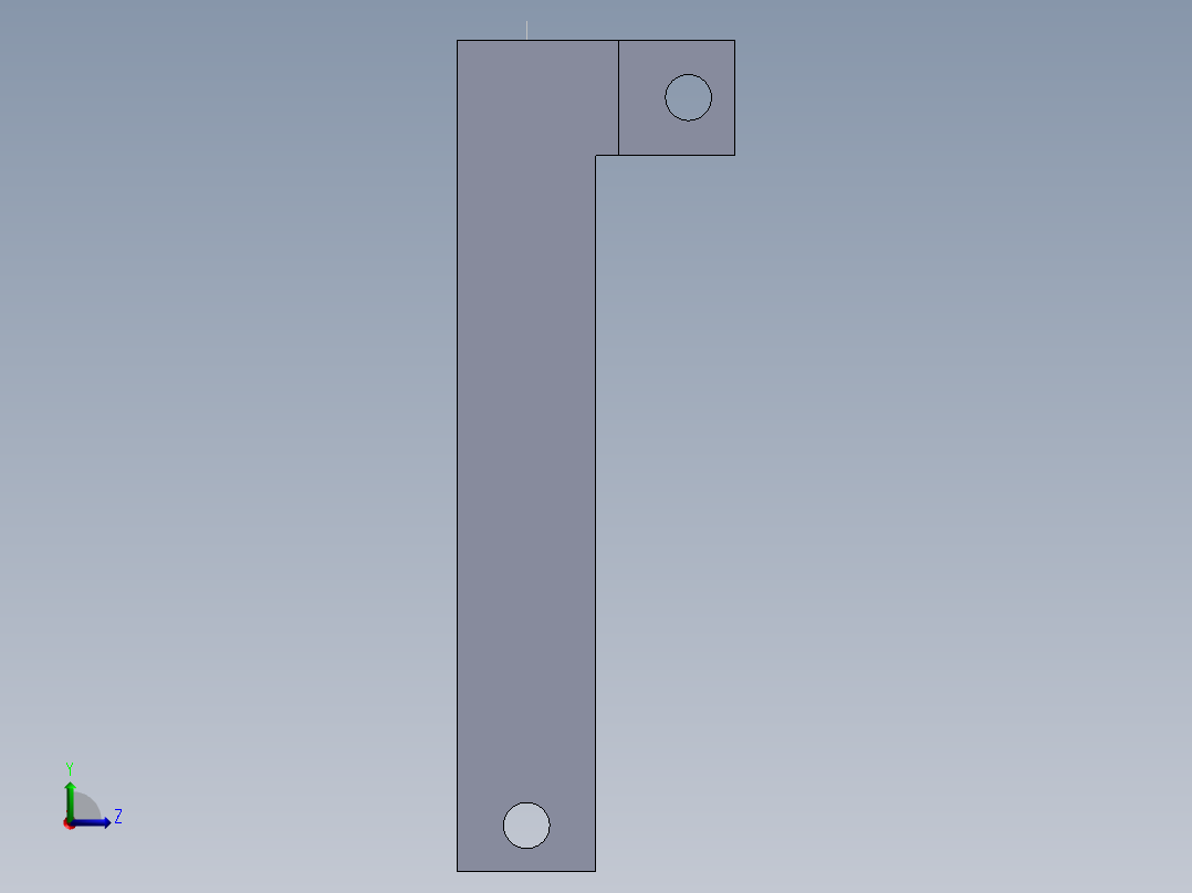 S17 齿轮摆臂左视图